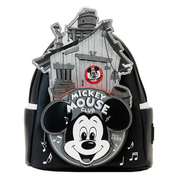 Loungefly Disney 100 Mickey Mouse Club Mini Backpack - Picture 1 of 7